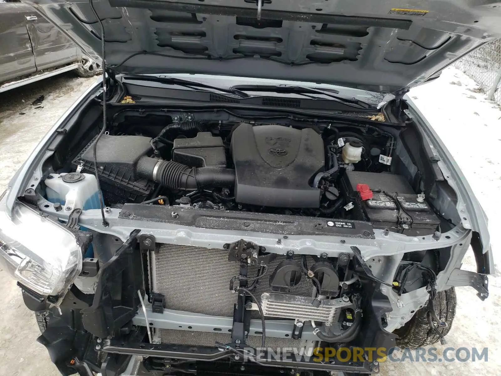 7 Photograph of a damaged car 3TMCZ5AN8KM262312 TOYOTA TACOMA 2019