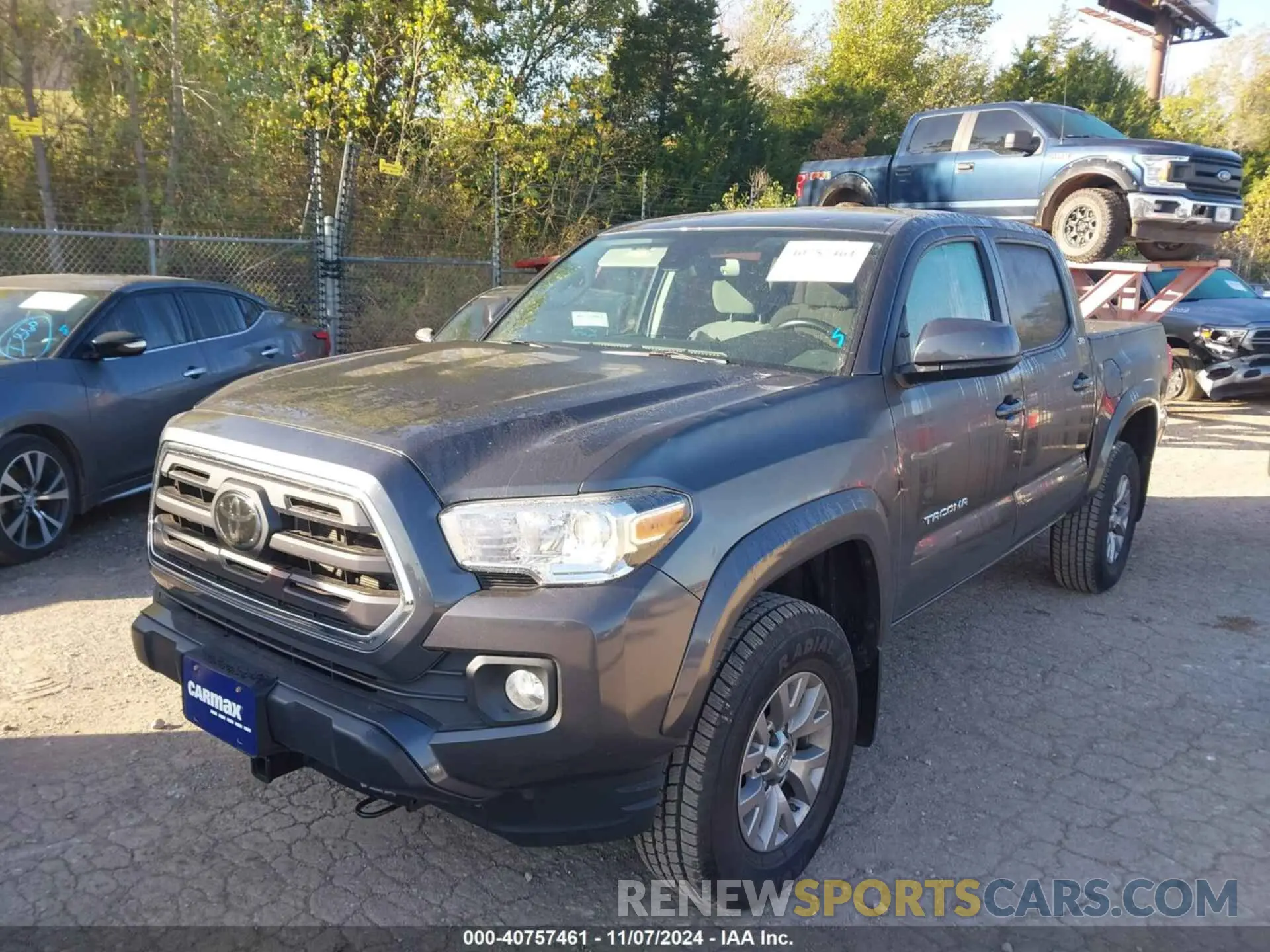 6 Photograph of a damaged car 3TMCZ5AN8KM263184 TOYOTA TACOMA 2019