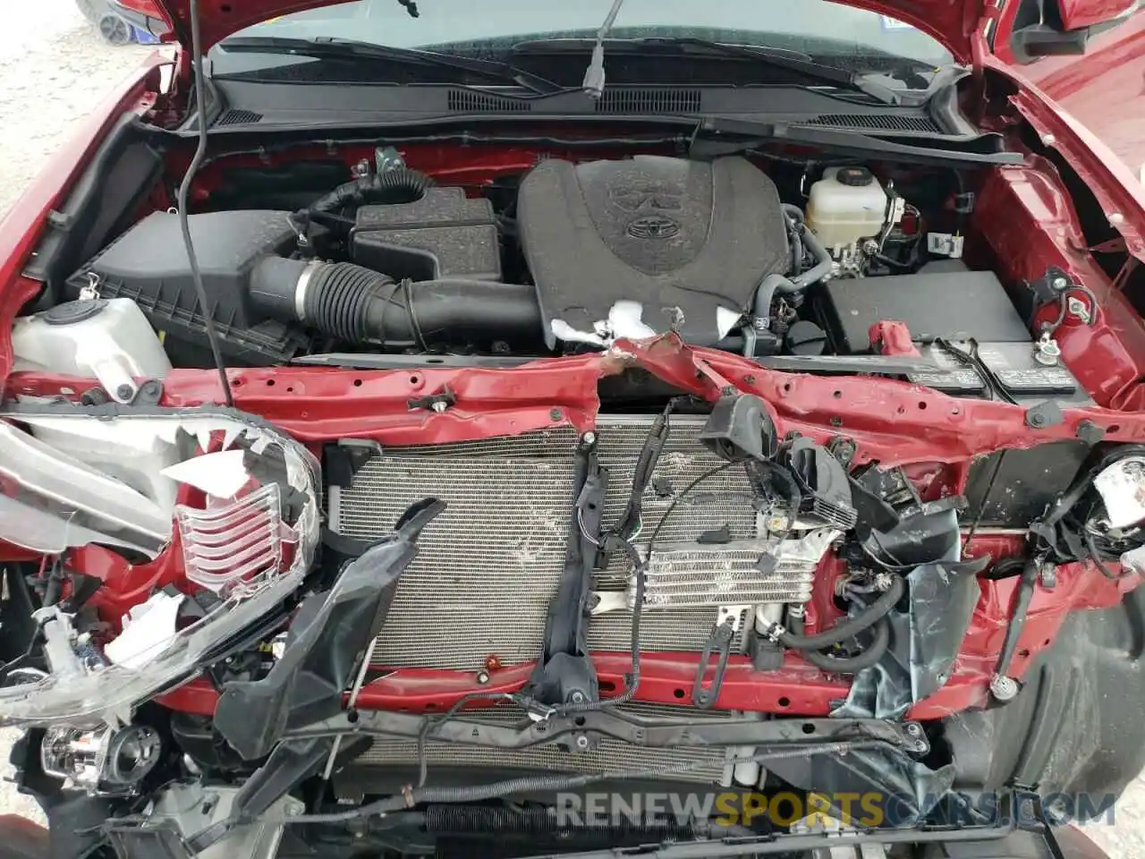 7 Photograph of a damaged car 3TMCZ5AN8KM266750 TOYOTA TACOMA 2019