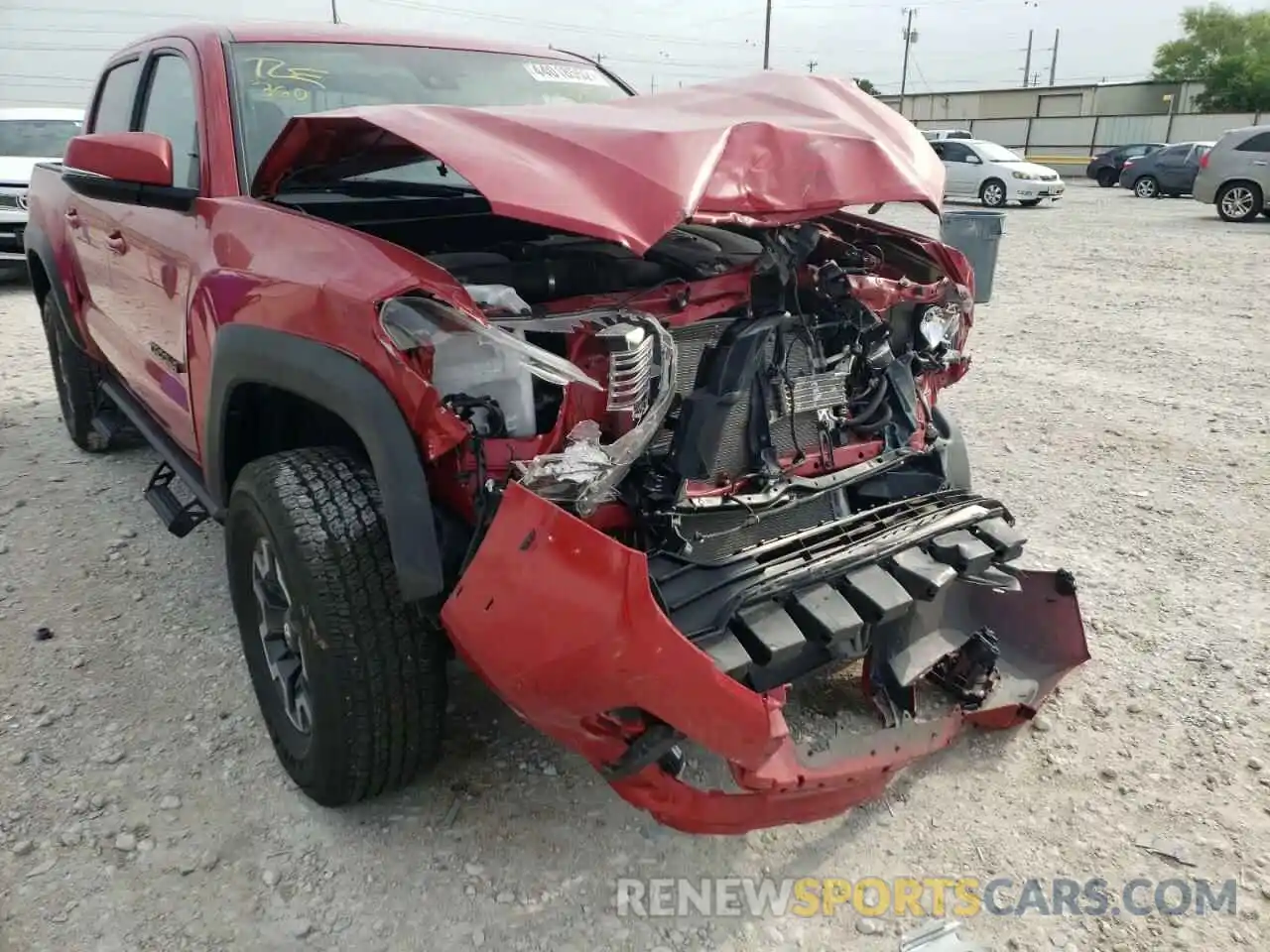 9 Photograph of a damaged car 3TMCZ5AN8KM266750 TOYOTA TACOMA 2019