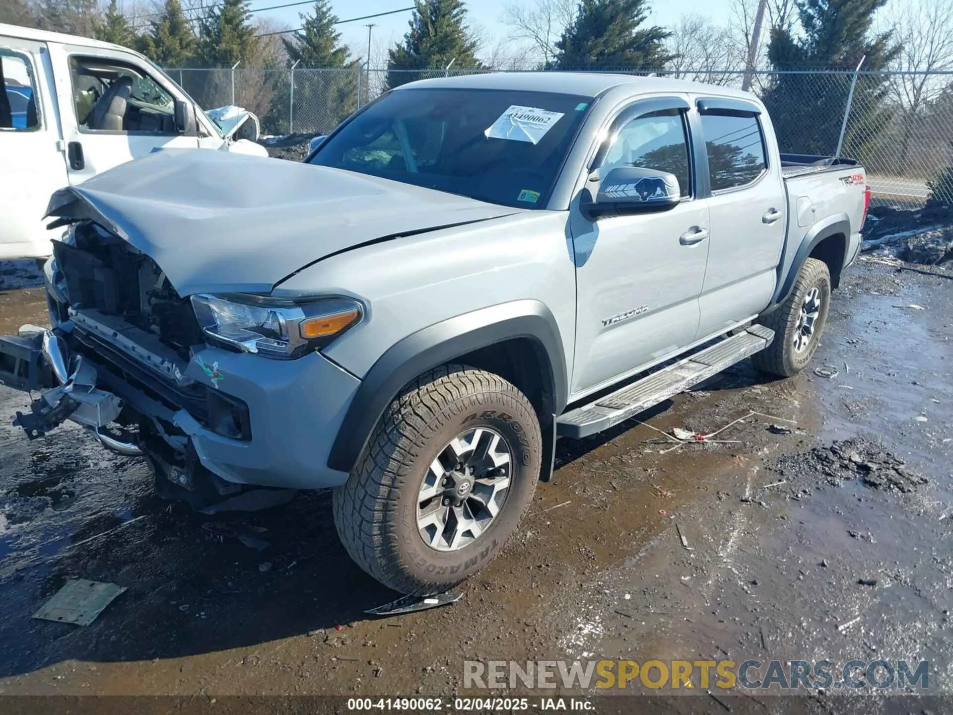 2 Photograph of a damaged car 3TMCZ5AN8KM268854 TOYOTA TACOMA 2019