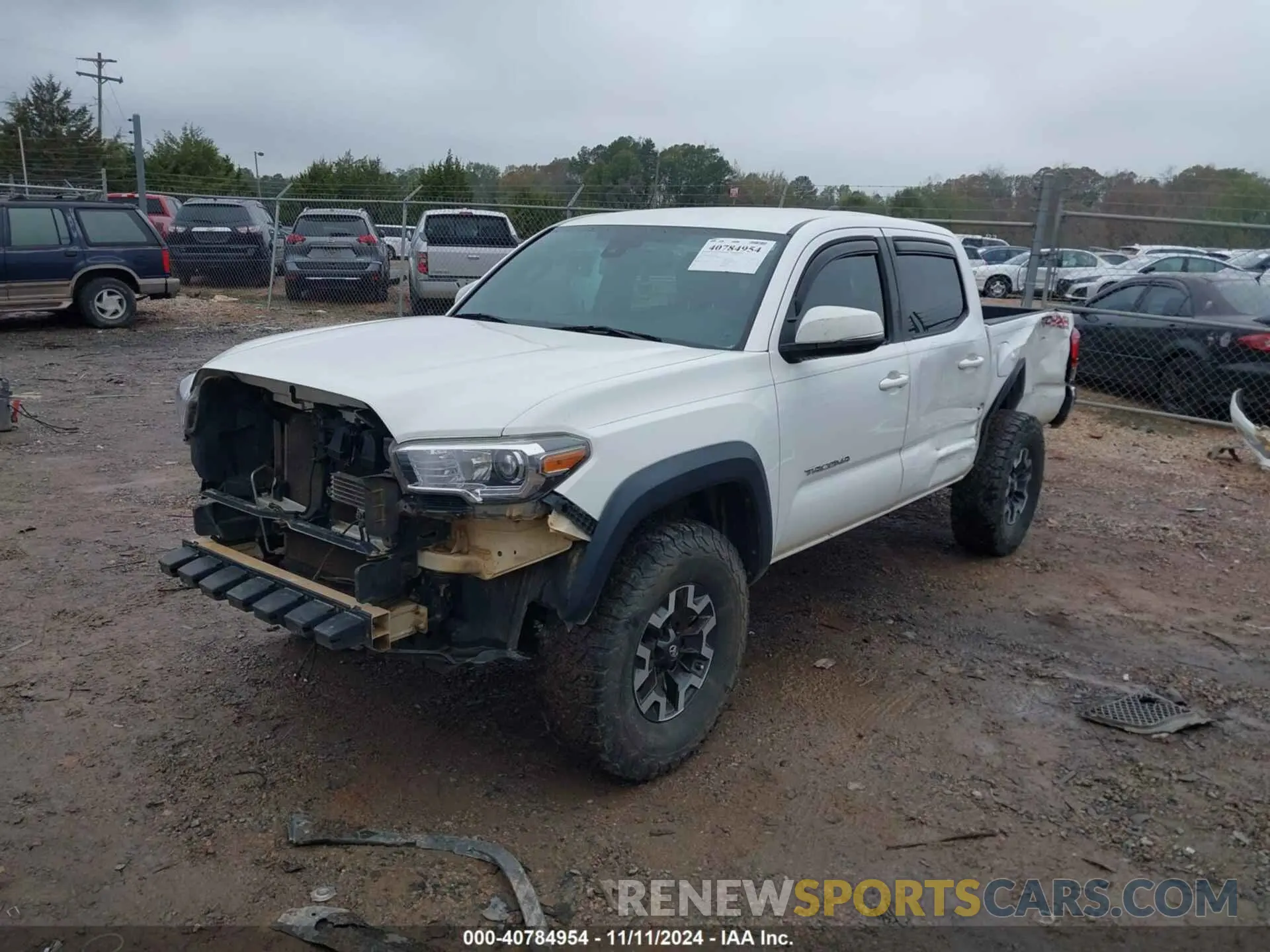 2 Photograph of a damaged car 3TMCZ5AN8KM273147 TOYOTA TACOMA 2019