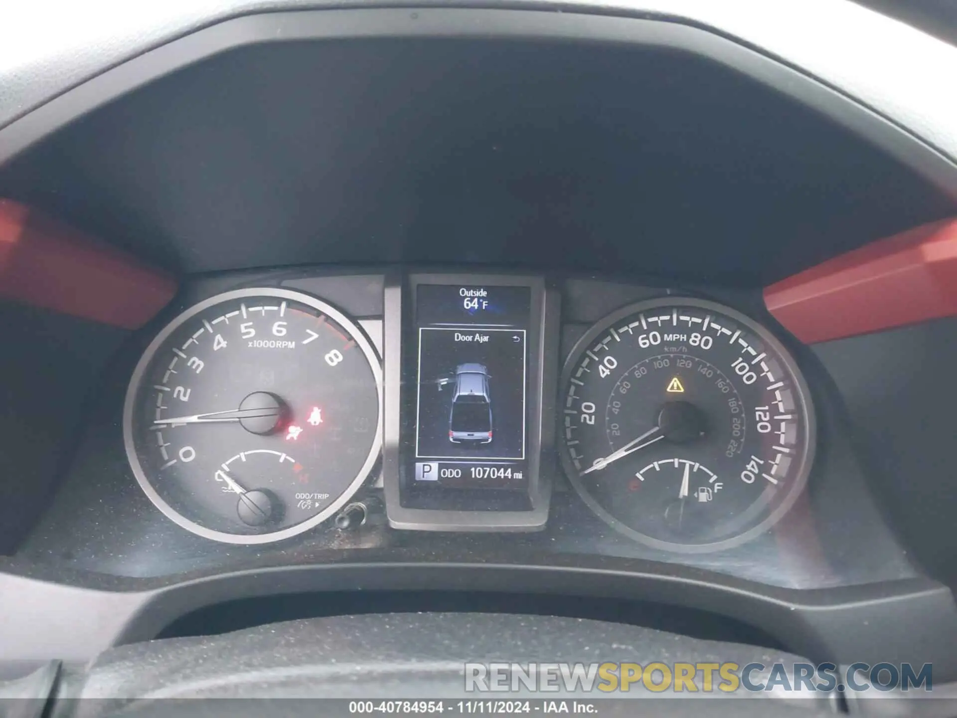 7 Photograph of a damaged car 3TMCZ5AN8KM273147 TOYOTA TACOMA 2019