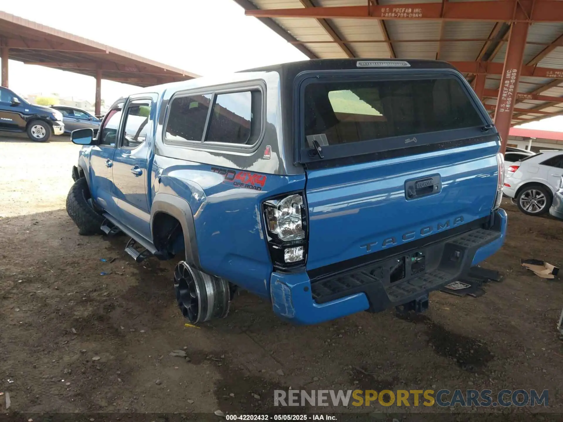 6 Photograph of a damaged car 3TMCZ5AN8KM276615 TOYOTA TACOMA 2019