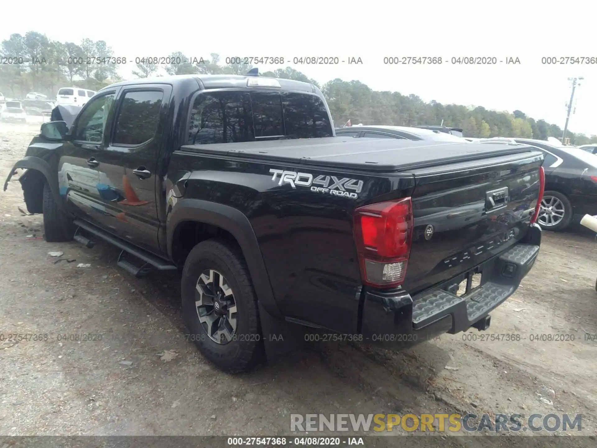 3 Photograph of a damaged car 3TMCZ5AN8KM278199 TOYOTA TACOMA 2019