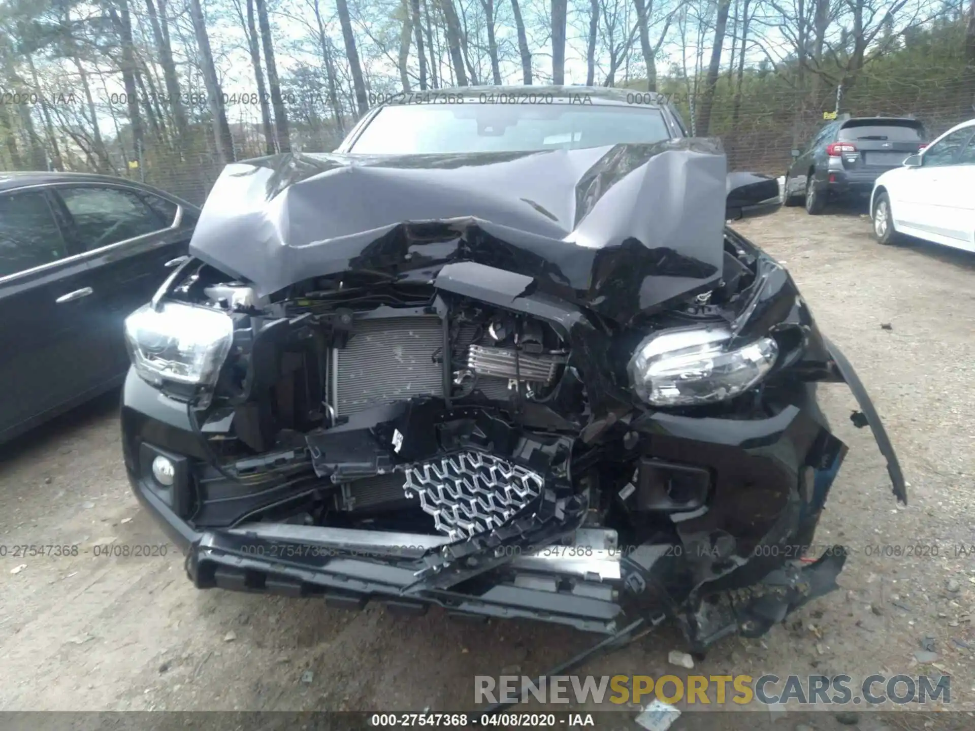 6 Photograph of a damaged car 3TMCZ5AN8KM278199 TOYOTA TACOMA 2019