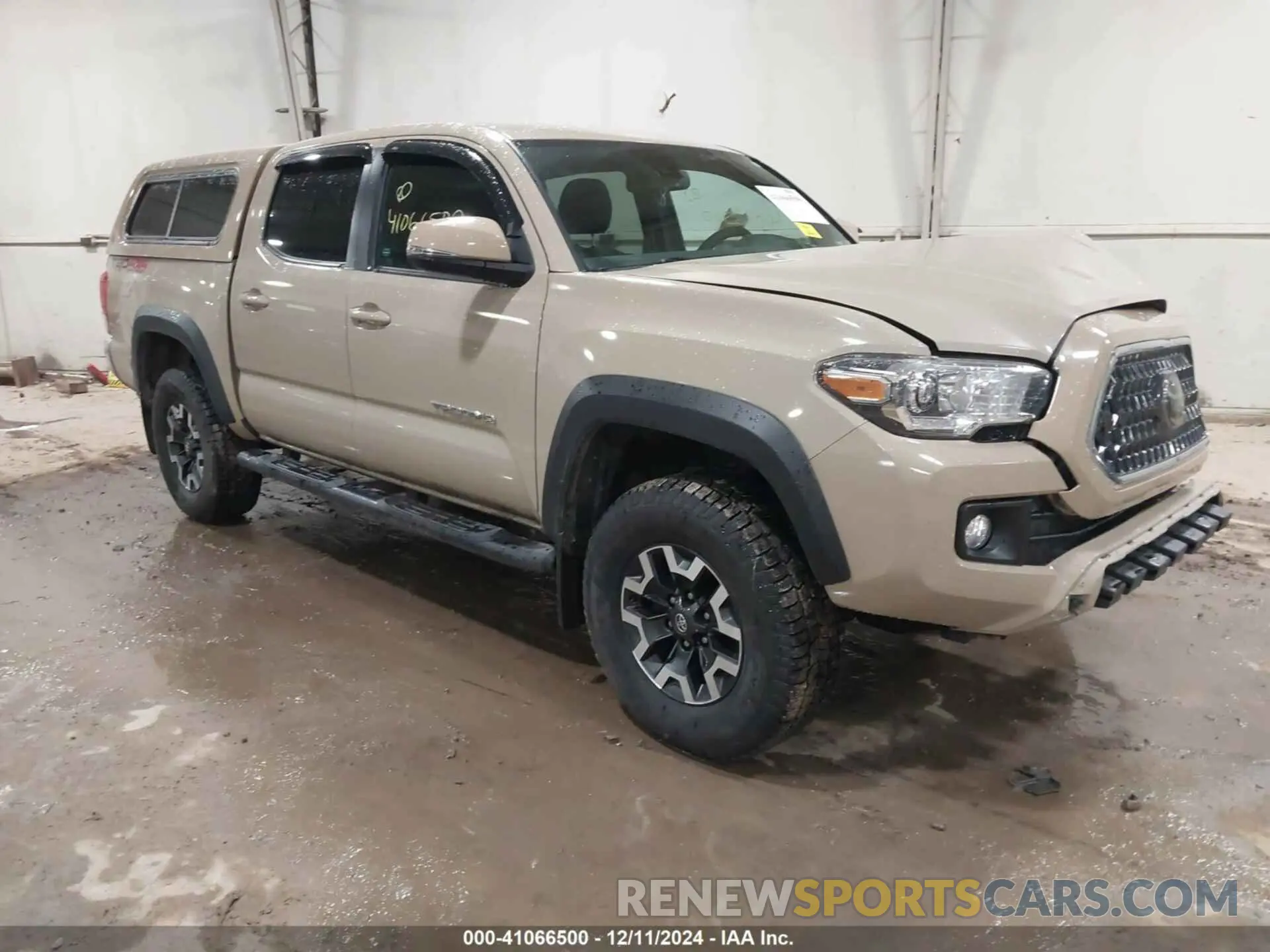 1 Photograph of a damaged car 3TMCZ5AN8KM280079 TOYOTA TACOMA 2019