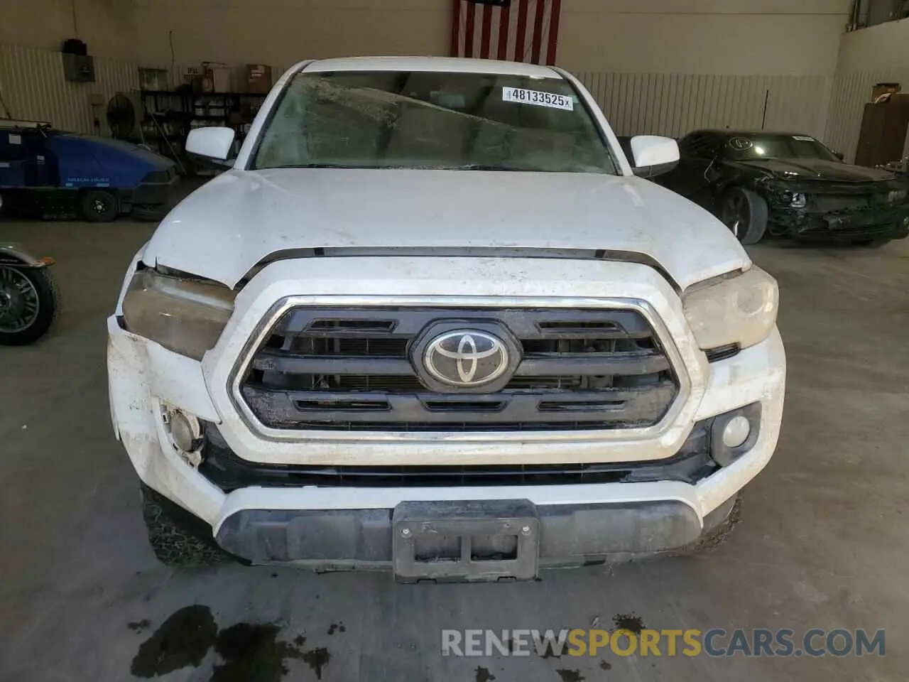 5 Photograph of a damaged car 3TMCZ5AN8KM282849 TOYOTA TACOMA 2019