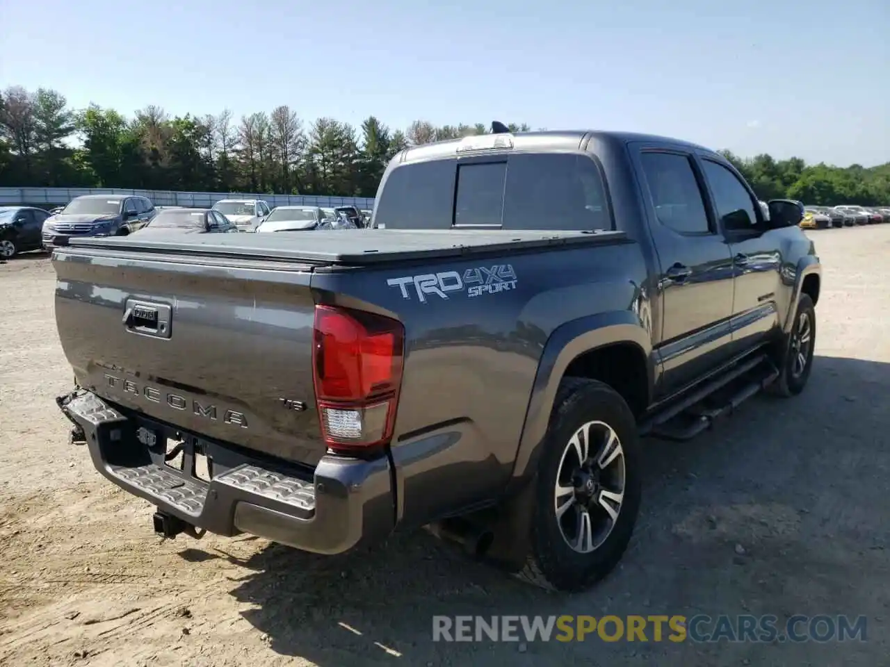 4 Photograph of a damaged car 3TMCZ5AN9KM188995 TOYOTA TACOMA 2019