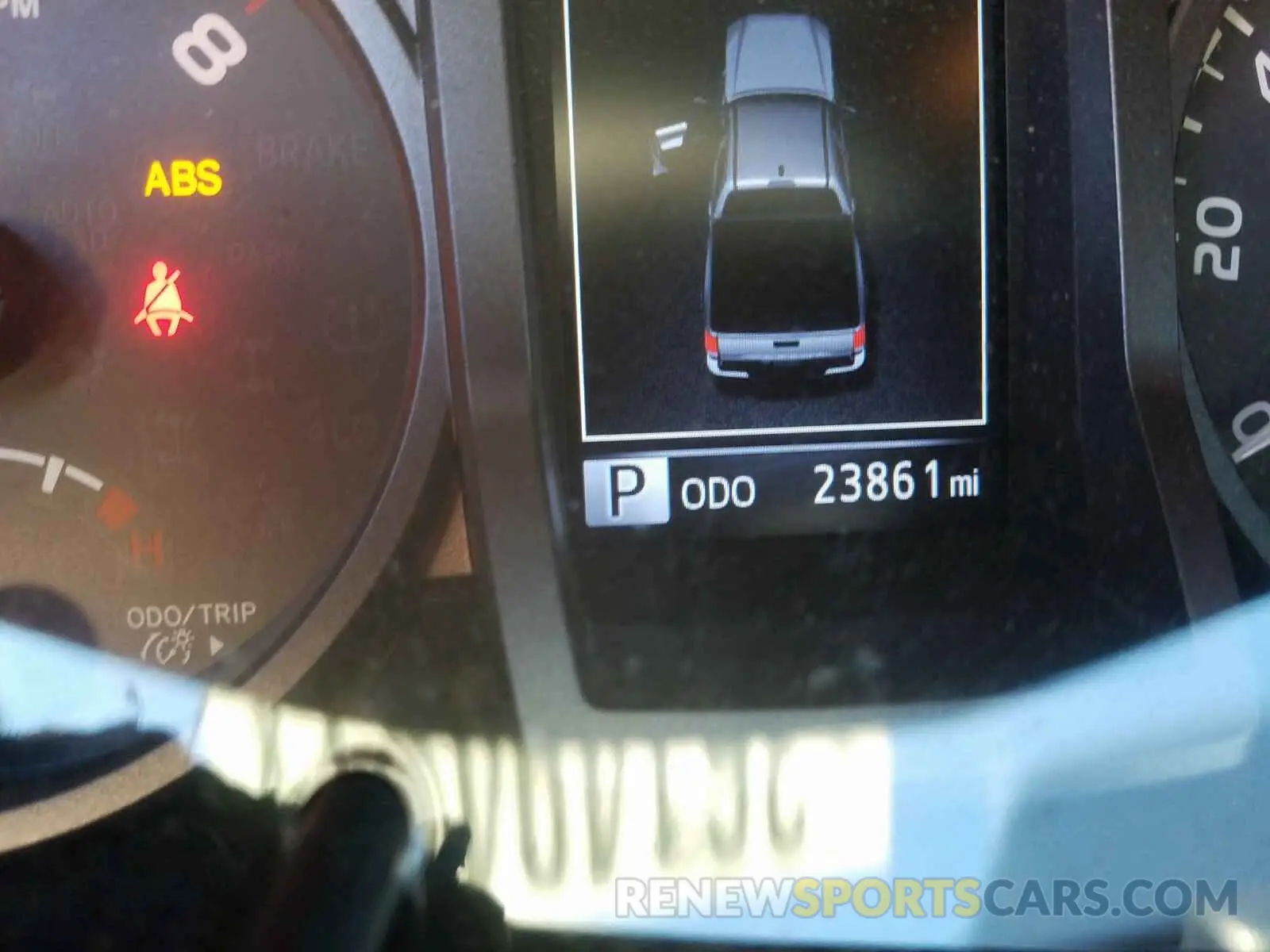 8 Photograph of a damaged car 3TMCZ5AN9KM205844 TOYOTA TACOMA 2019