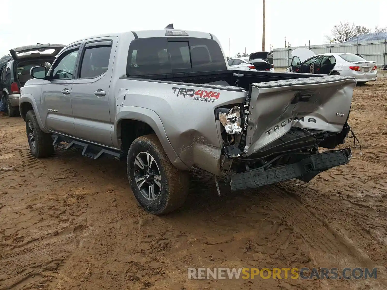 3 Photograph of a damaged car 3TMCZ5AN9KM221767 TOYOTA TACOMA 2019