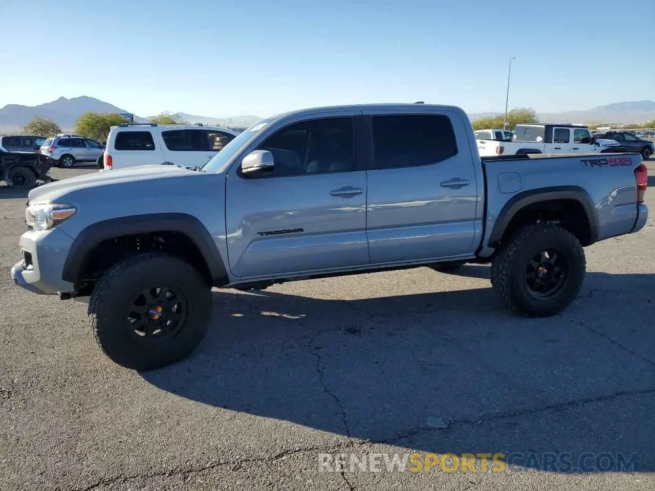 1 Photograph of a damaged car 3TMCZ5AN9KM232784 TOYOTA TACOMA 2019