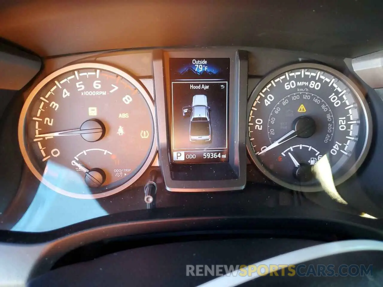 9 Photograph of a damaged car 3TMCZ5AN9KM232784 TOYOTA TACOMA 2019