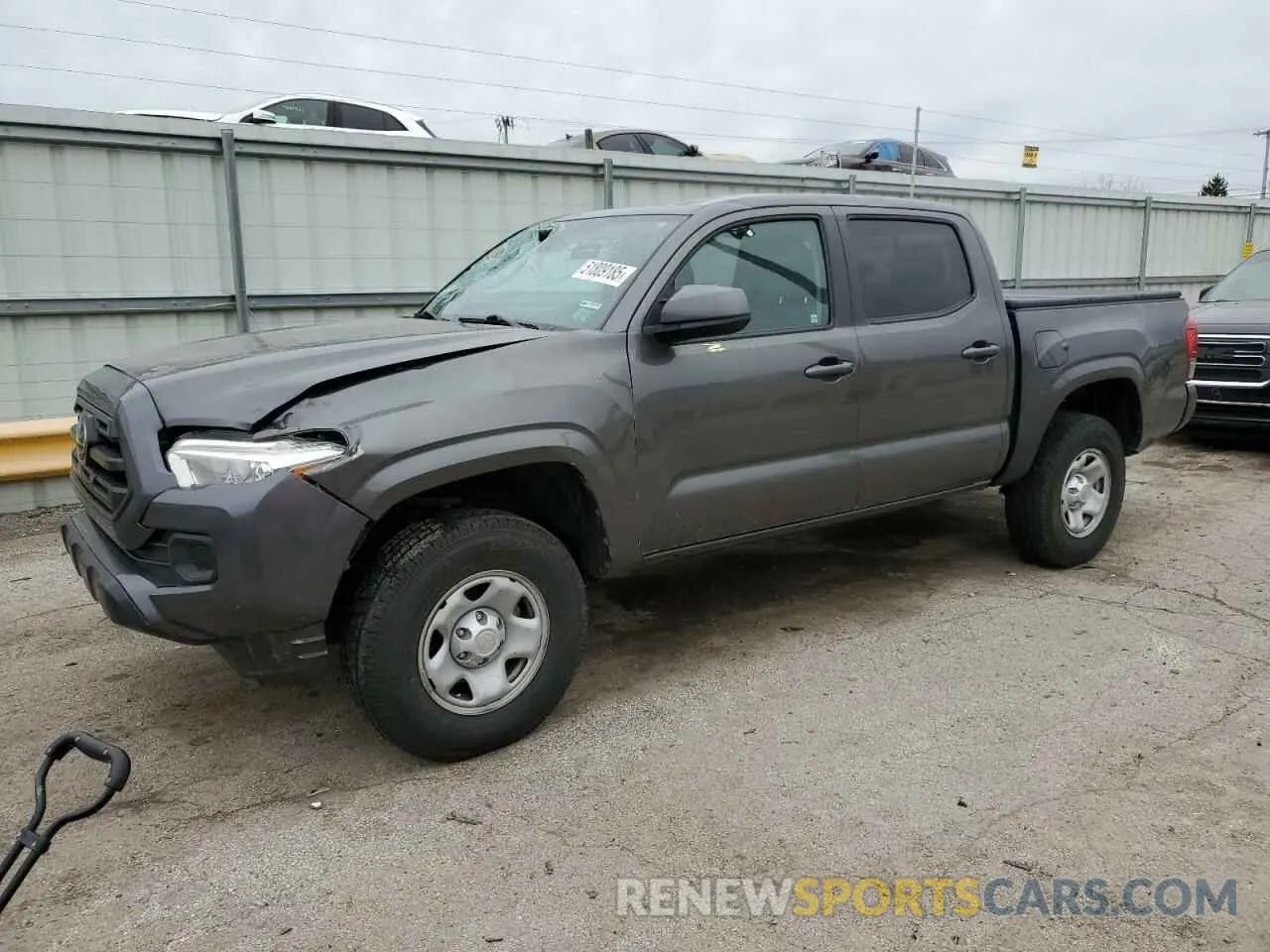 1 Photograph of a damaged car 3TMCZ5AN9KM236141 TOYOTA TACOMA 2019