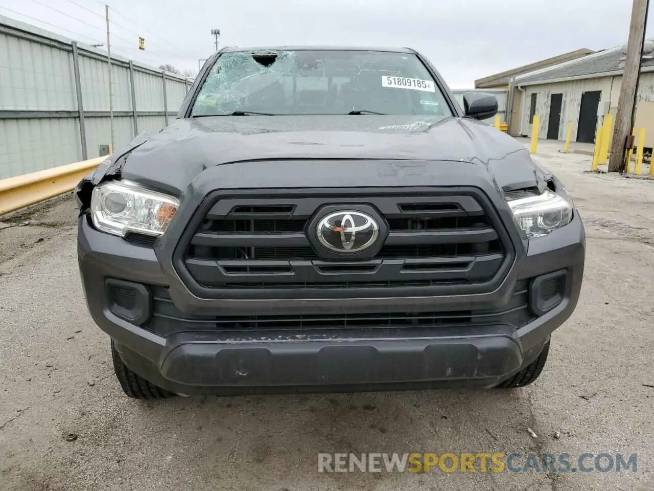 5 Photograph of a damaged car 3TMCZ5AN9KM236141 TOYOTA TACOMA 2019