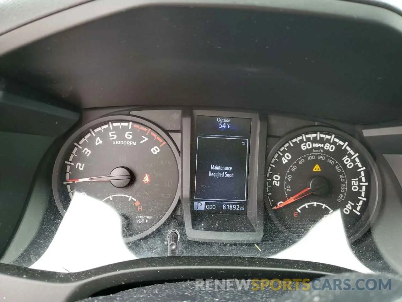 9 Photograph of a damaged car 3TMCZ5AN9KM236141 TOYOTA TACOMA 2019