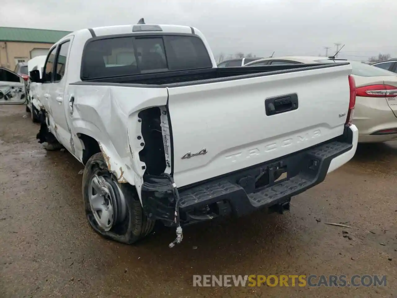 3 Photograph of a damaged car 3TMCZ5AN9KM239816 TOYOTA TACOMA 2019