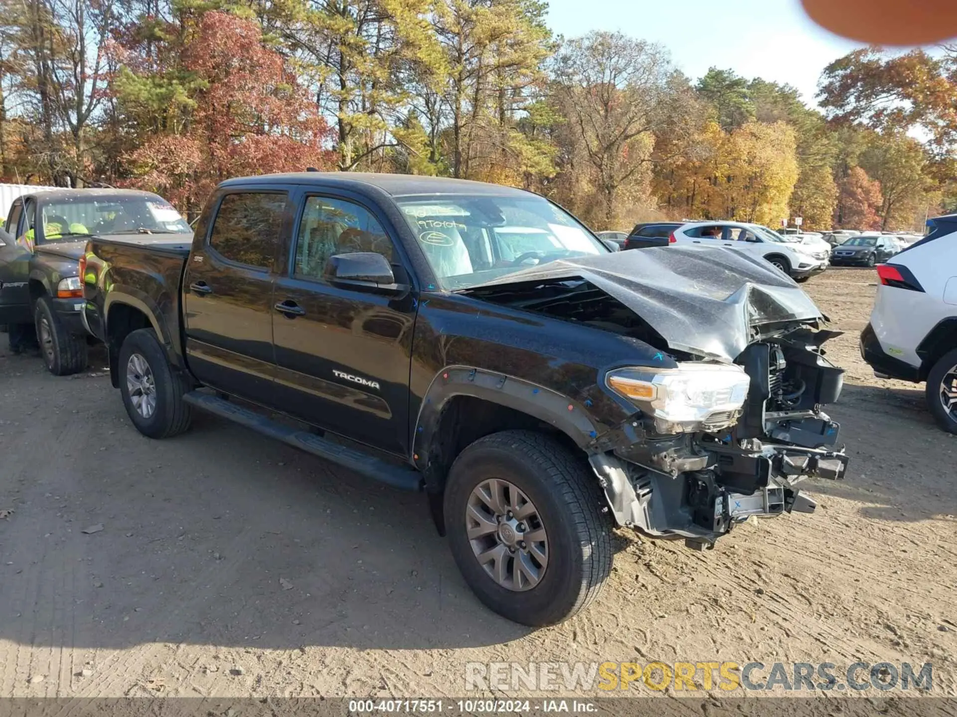 1 Photograph of a damaged car 3TMCZ5AN9KM250718 TOYOTA TACOMA 2019