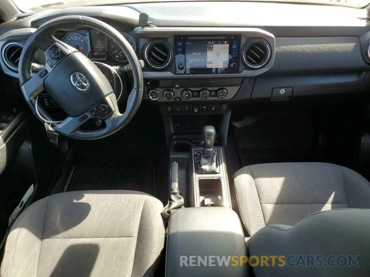 8 Photograph of a damaged car 3TMCZ5AN9KM273397 TOYOTA TACOMA 2019