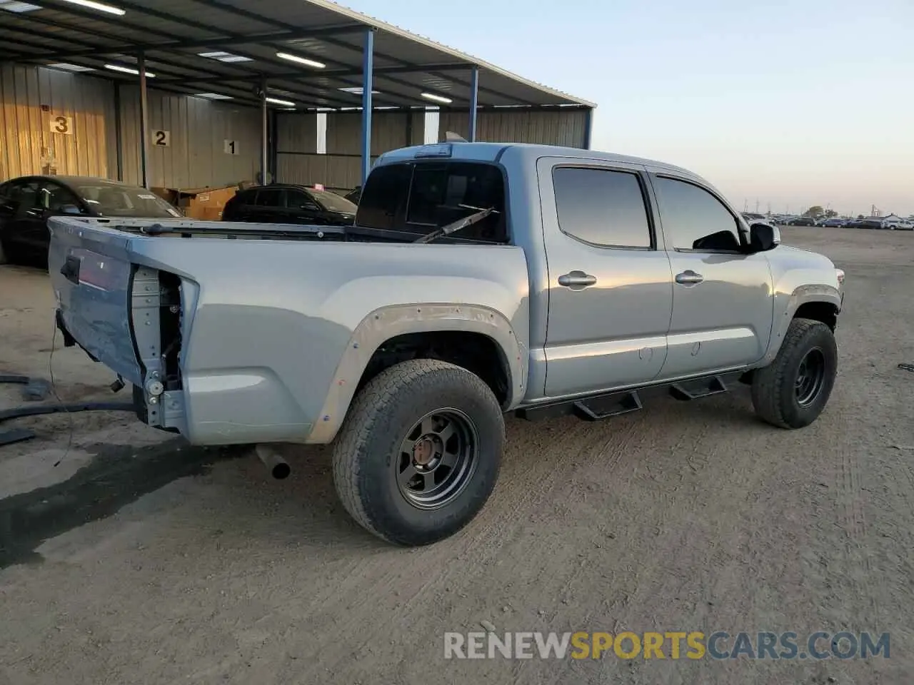 3 Photograph of a damaged car 3TMCZ5AN9KM281936 TOYOTA TACOMA 2019