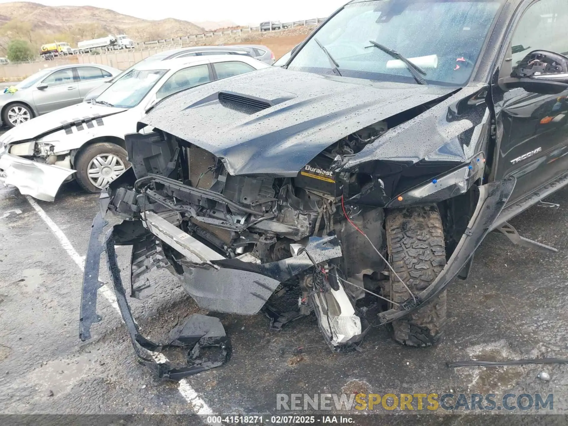 6 Photograph of a damaged car 3TMCZ5ANXKM191226 TOYOTA TACOMA 2019