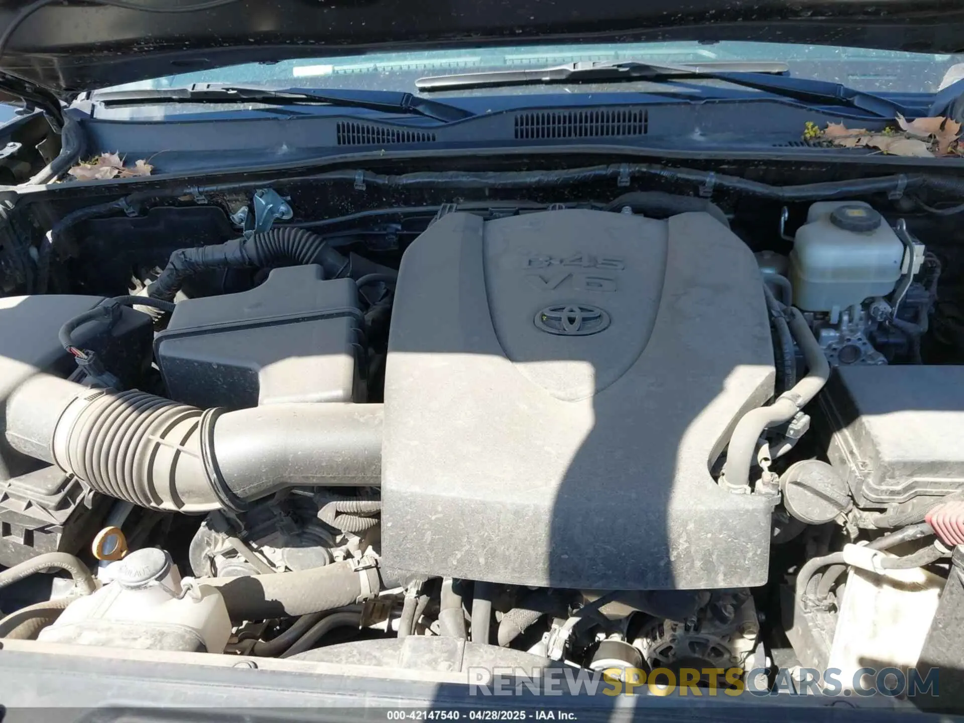 10 Photograph of a damaged car 3TMCZ5ANXKM191842 TOYOTA TACOMA 2019
