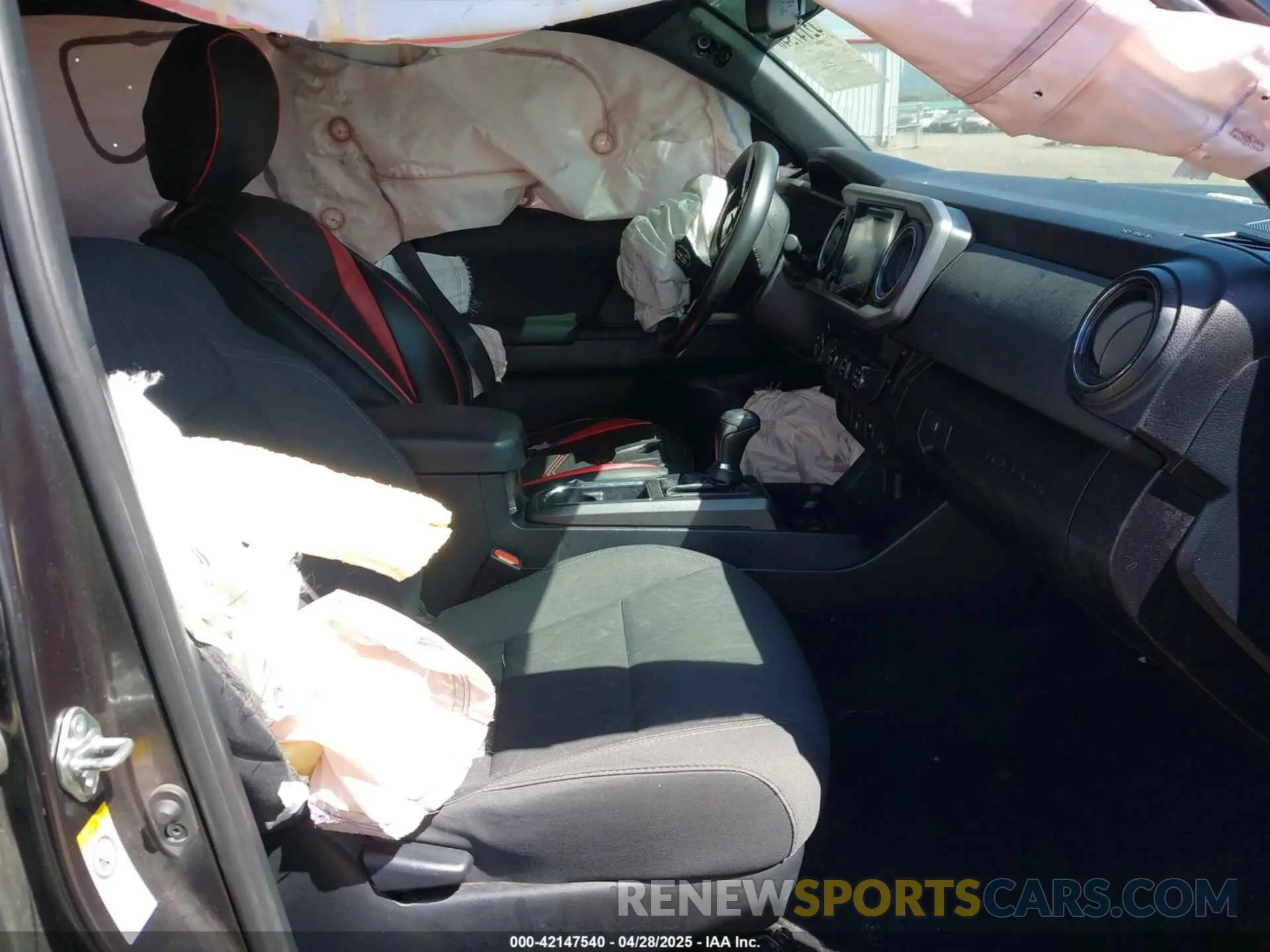 5 Photograph of a damaged car 3TMCZ5ANXKM191842 TOYOTA TACOMA 2019