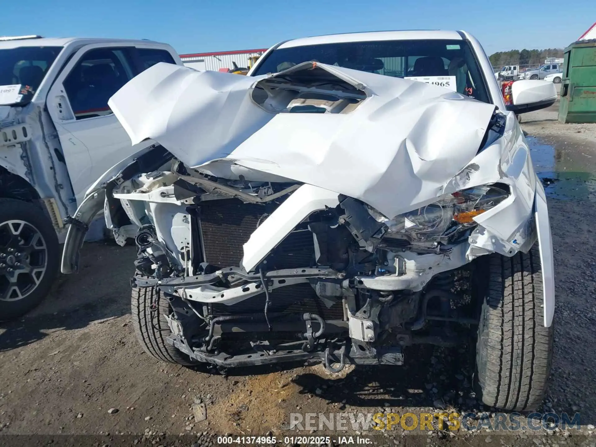 6 Photograph of a damaged car 3TMCZ5ANXKM195356 TOYOTA TACOMA 2019