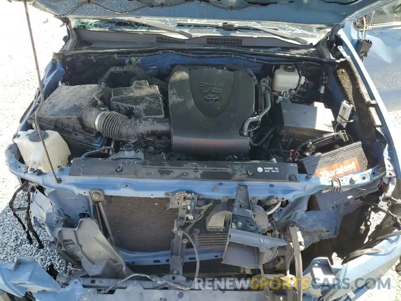 11 Photograph of a damaged car 3TMCZ5ANXKM195597 TOYOTA TACOMA 2019