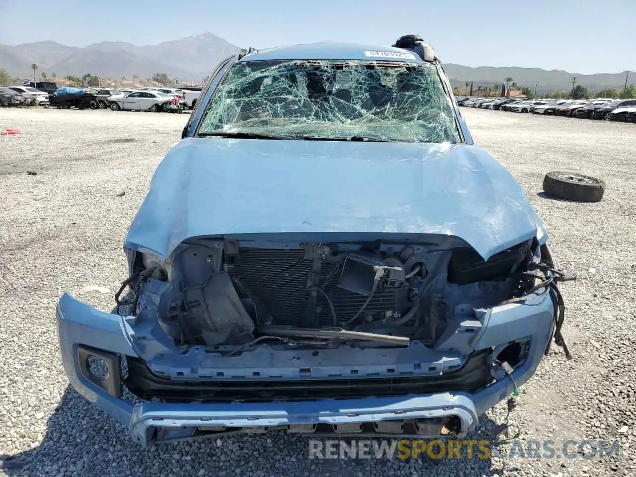 5 Photograph of a damaged car 3TMCZ5ANXKM195597 TOYOTA TACOMA 2019
