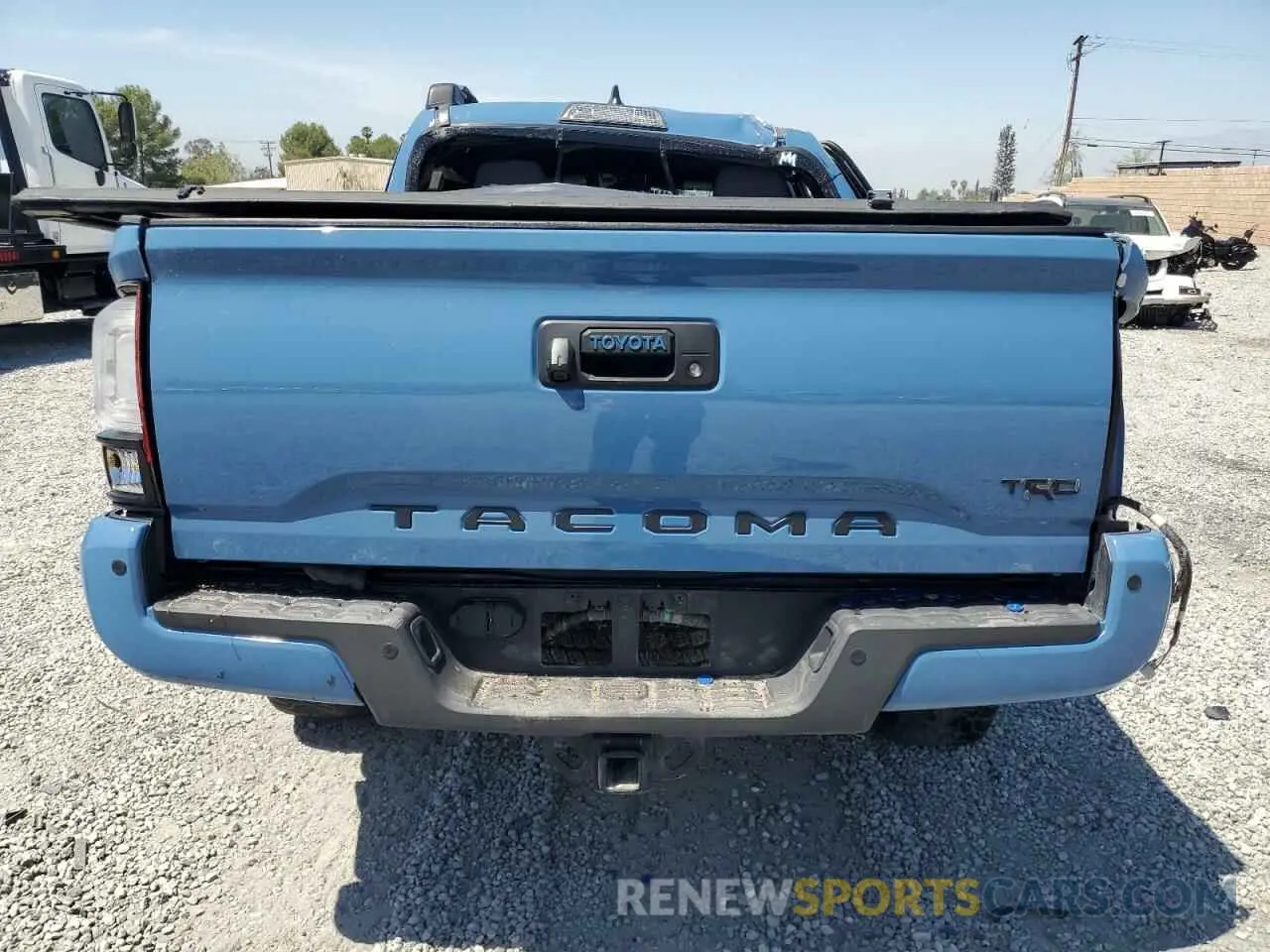 6 Photograph of a damaged car 3TMCZ5ANXKM195597 TOYOTA TACOMA 2019