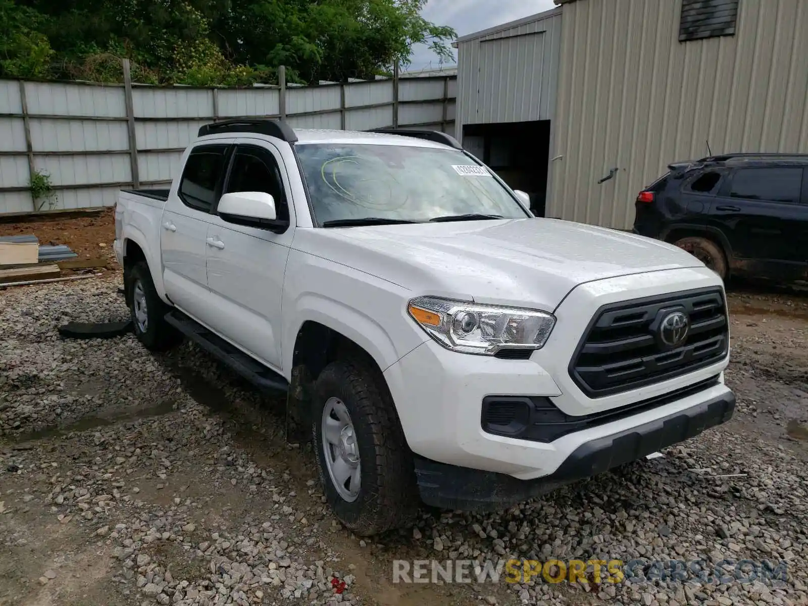 1 Photograph of a damaged car 3TMCZ5ANXKM220191 TOYOTA TACOMA 2019