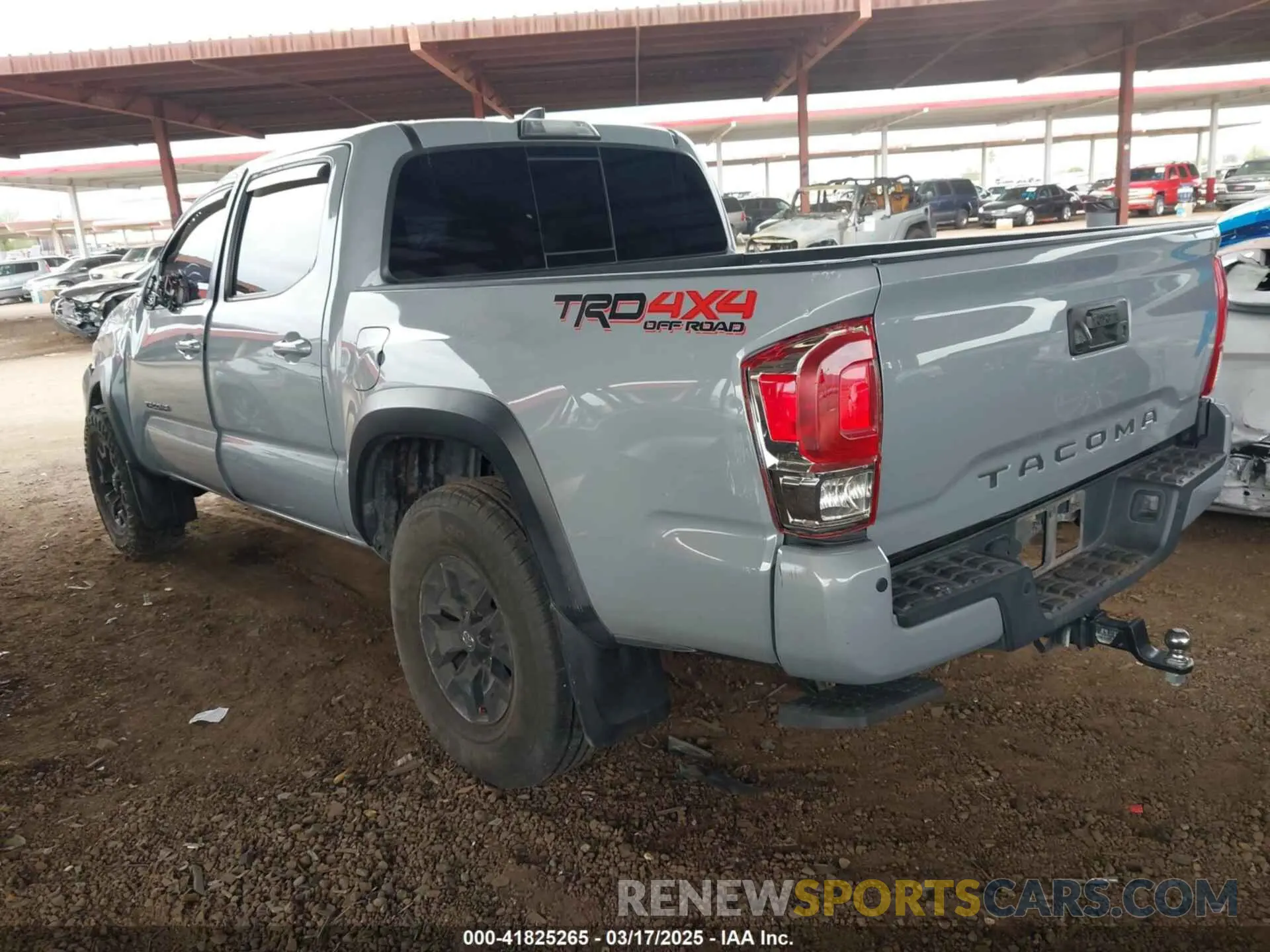 3 Photograph of a damaged car 3TMCZ5ANXKM225066 TOYOTA TACOMA 2019