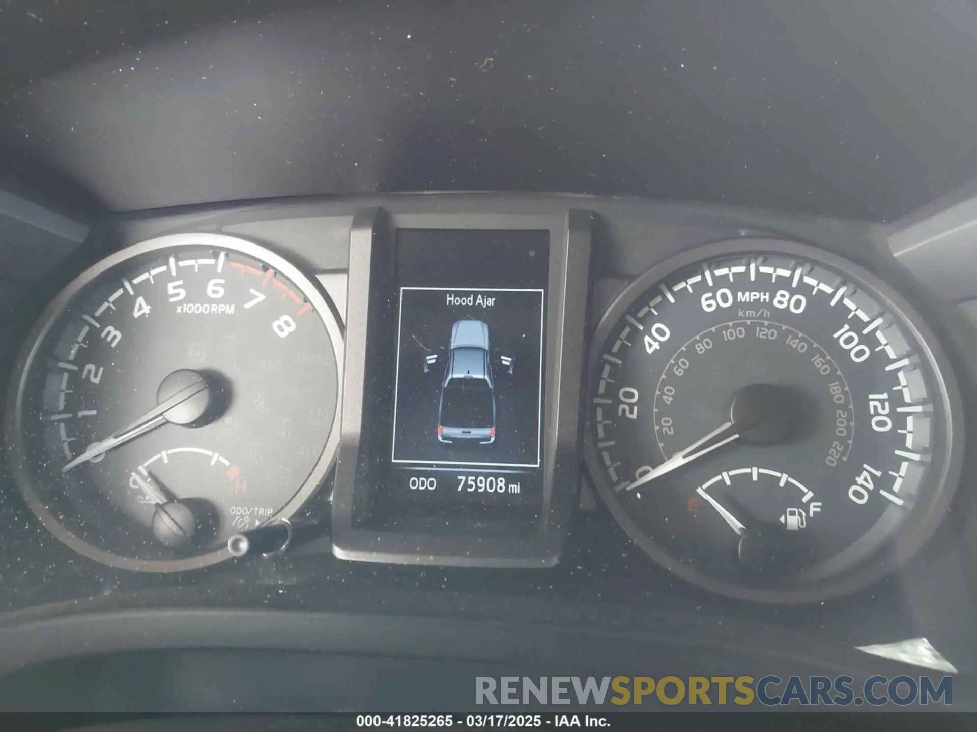 7 Photograph of a damaged car 3TMCZ5ANXKM225066 TOYOTA TACOMA 2019
