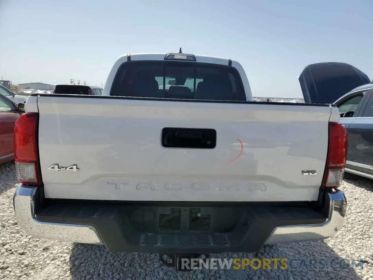 6 Photograph of a damaged car 3TMCZ5ANXKM226685 TOYOTA TACOMA 2019