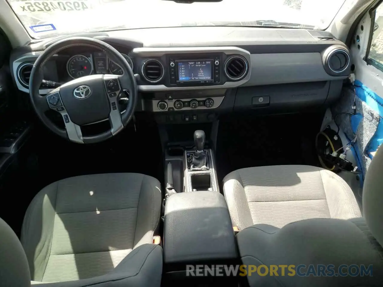8 Photograph of a damaged car 3TMCZ5ANXKM226685 TOYOTA TACOMA 2019