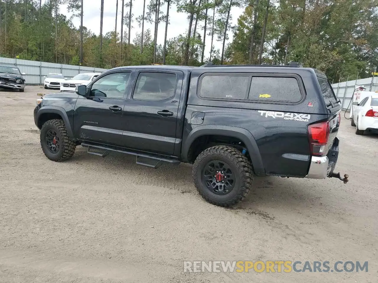 2 Photograph of a damaged car 3TMCZ5ANXKM228095 TOYOTA TACOMA 2019