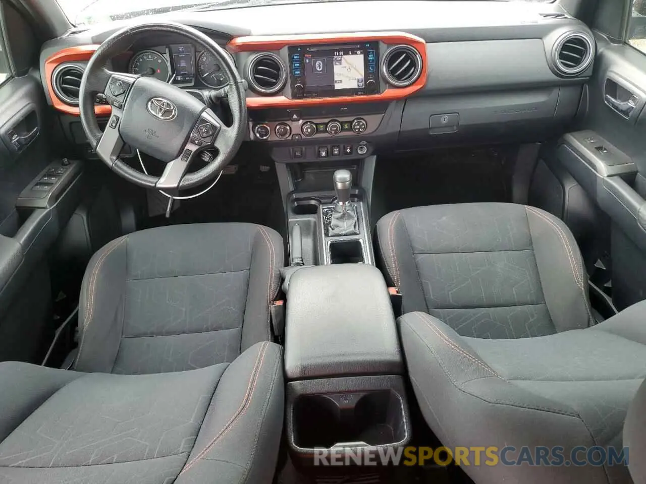 8 Photograph of a damaged car 3TMCZ5ANXKM228095 TOYOTA TACOMA 2019