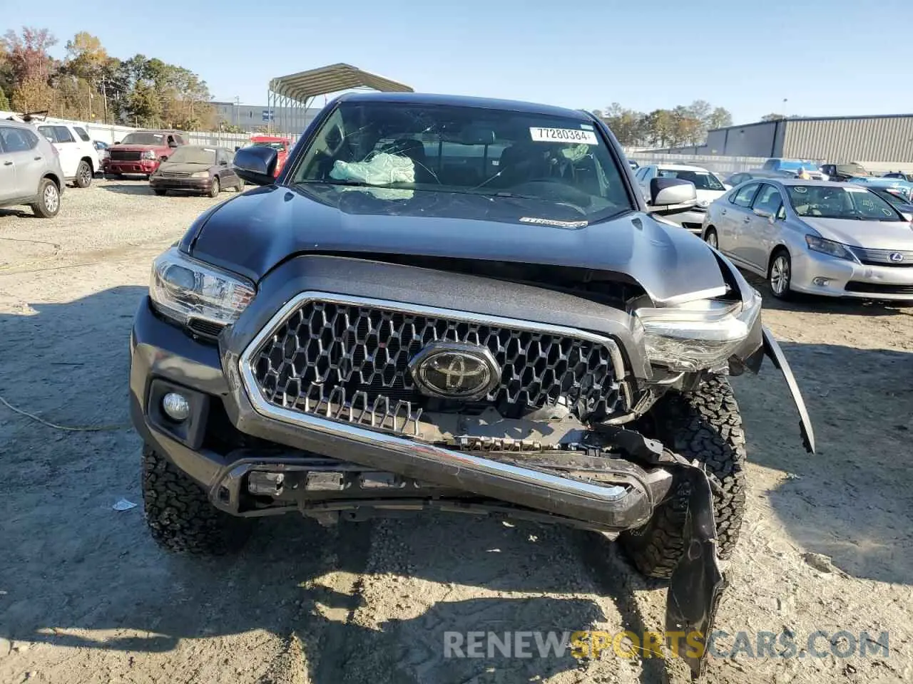 5 Photograph of a damaged car 3TMCZ5ANXKM232275 TOYOTA TACOMA 2019