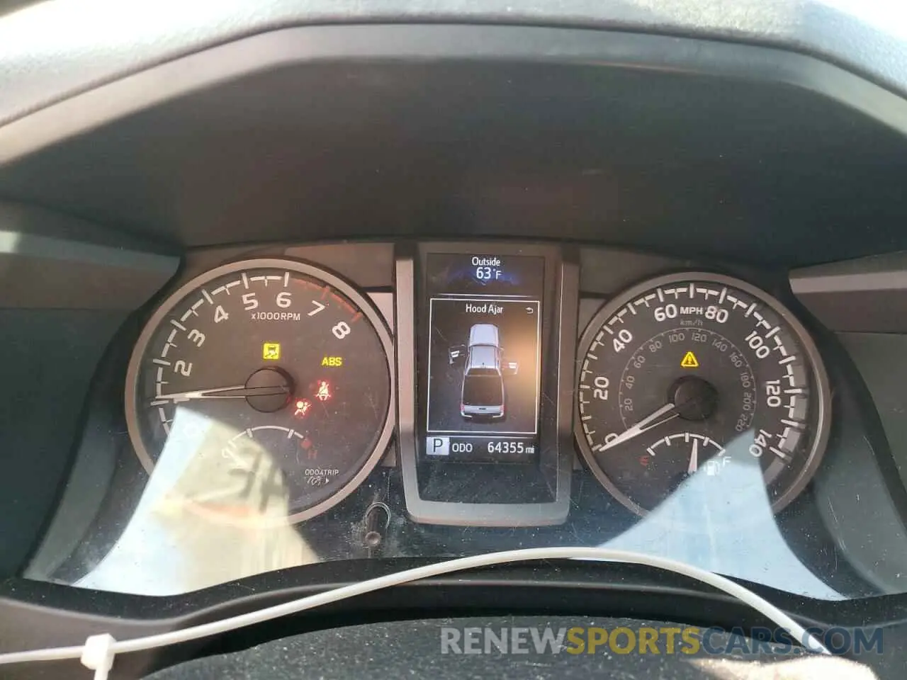 9 Photograph of a damaged car 3TMCZ5ANXKM232275 TOYOTA TACOMA 2019