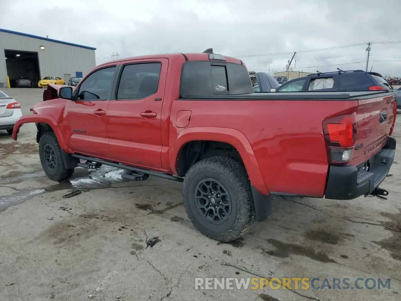 2 Photograph of a damaged car 3TMCZ5ANXKM234611 TOYOTA TACOMA 2019