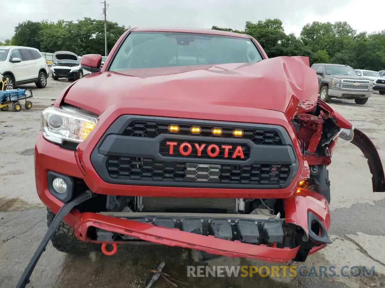 5 Photograph of a damaged car 3TMCZ5ANXKM234611 TOYOTA TACOMA 2019