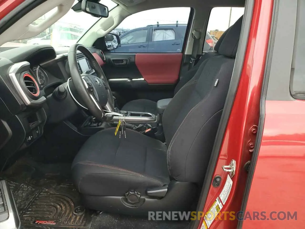 7 Photograph of a damaged car 3TMCZ5ANXKM234611 TOYOTA TACOMA 2019