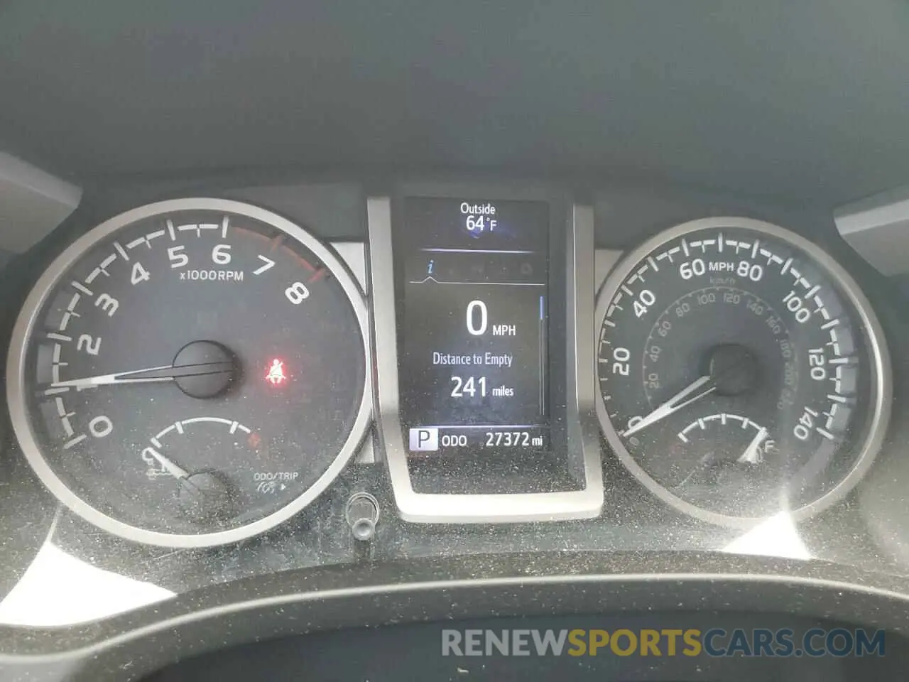 9 Photograph of a damaged car 3TMCZ5ANXKM234611 TOYOTA TACOMA 2019