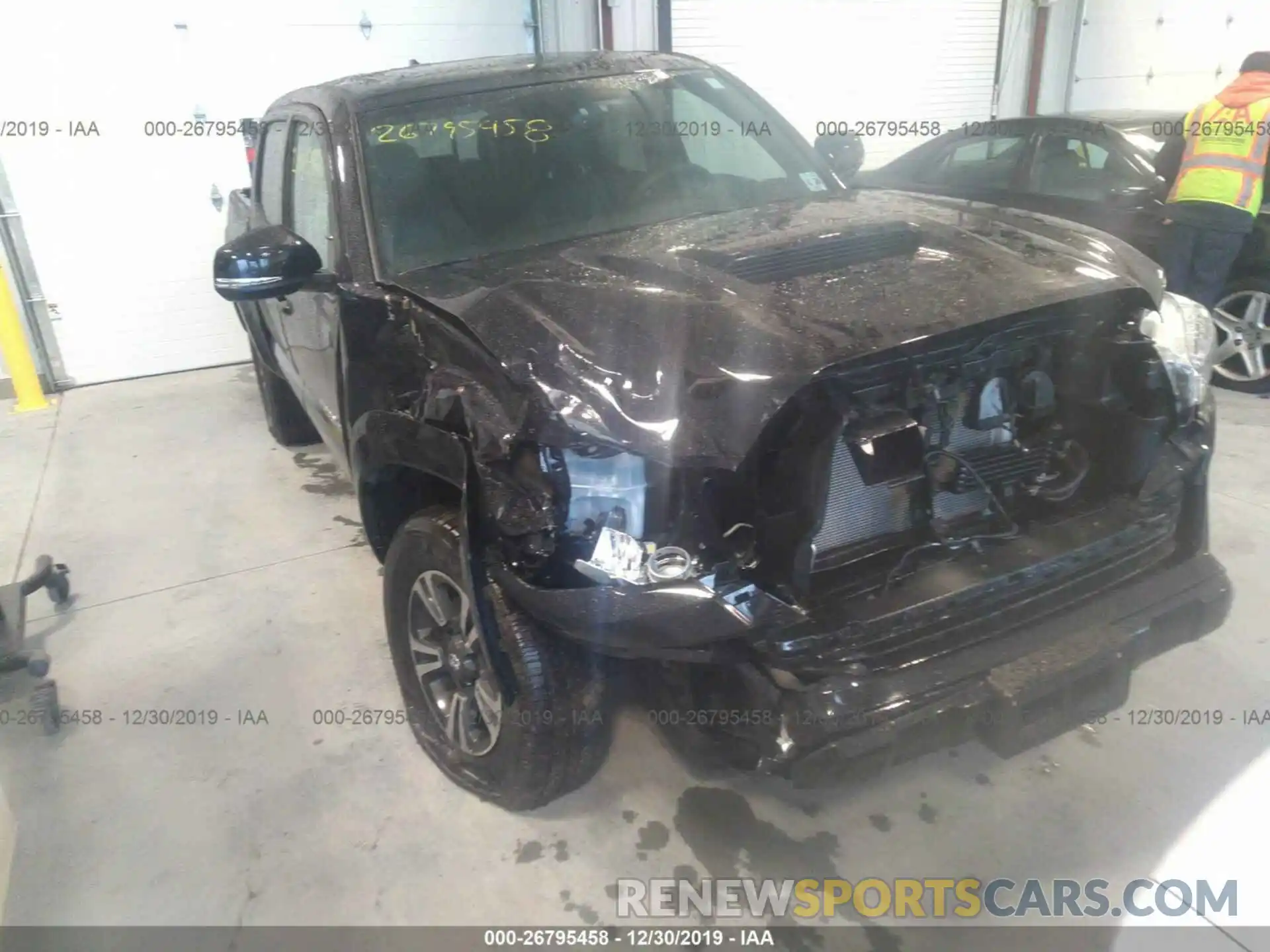 1 Photograph of a damaged car 3TMCZ5ANXKM241431 TOYOTA TACOMA 2019