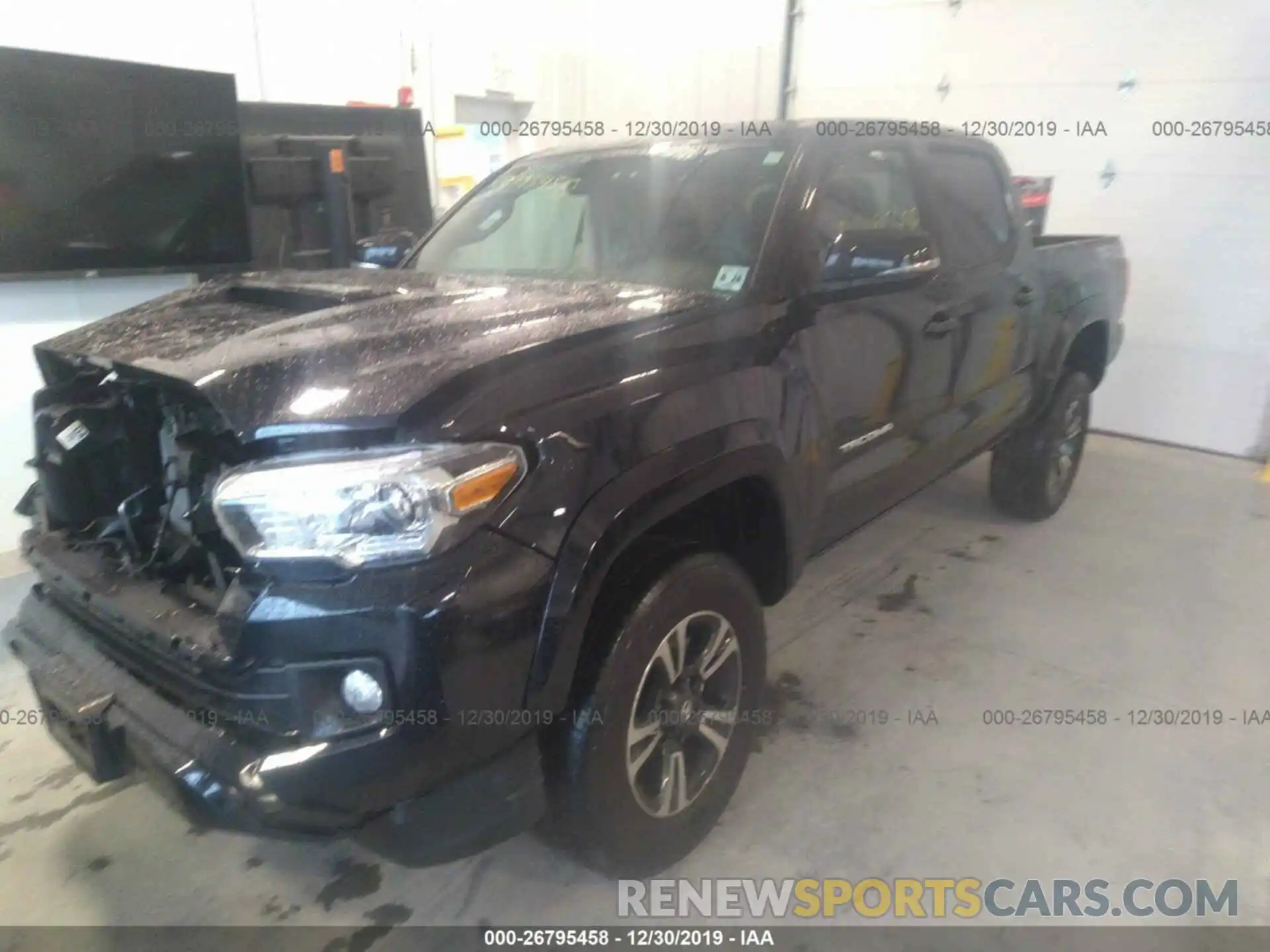 2 Photograph of a damaged car 3TMCZ5ANXKM241431 TOYOTA TACOMA 2019