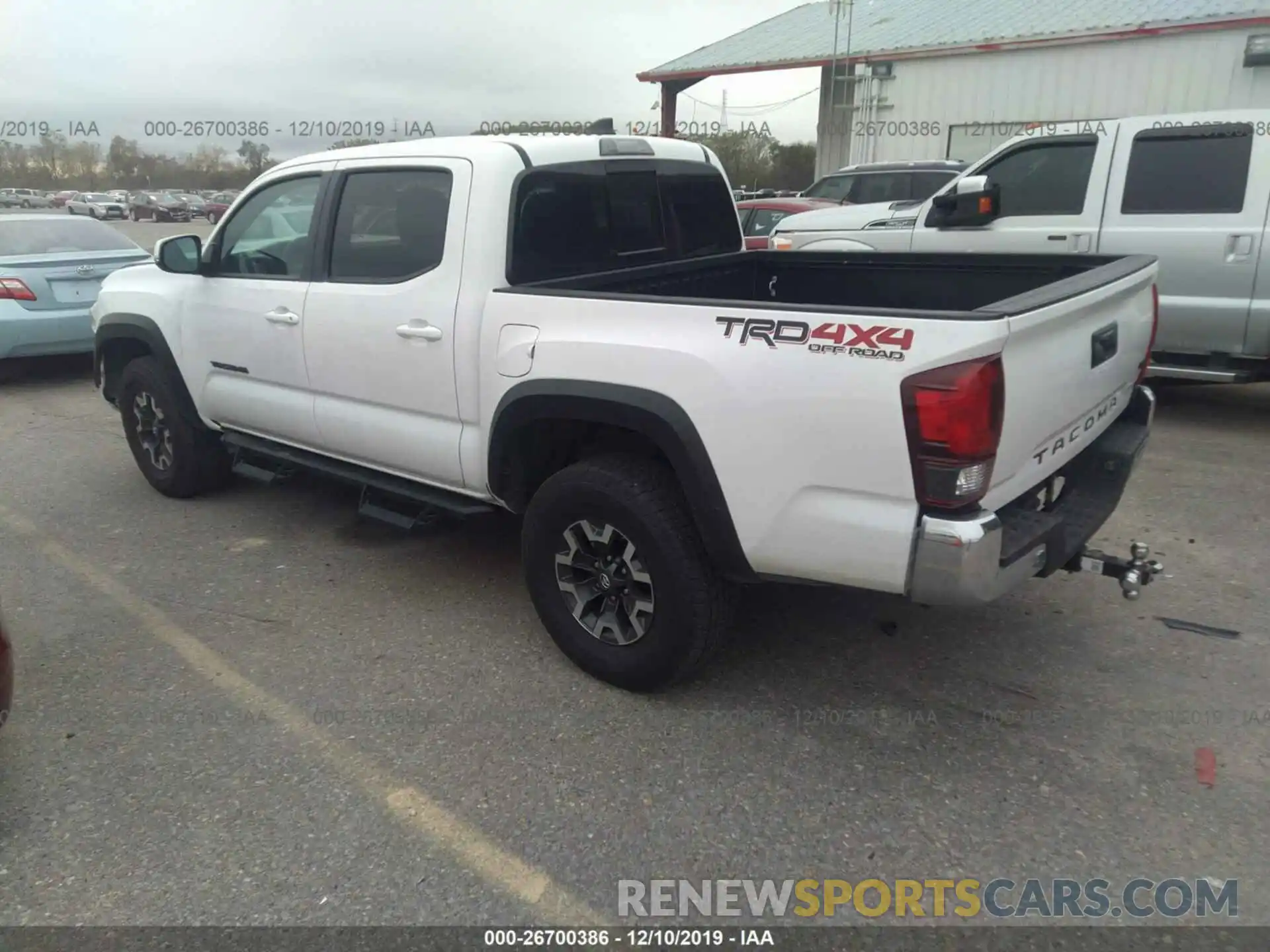 3 Photograph of a damaged car 3TMCZ5ANXKM243647 TOYOTA TACOMA 2019