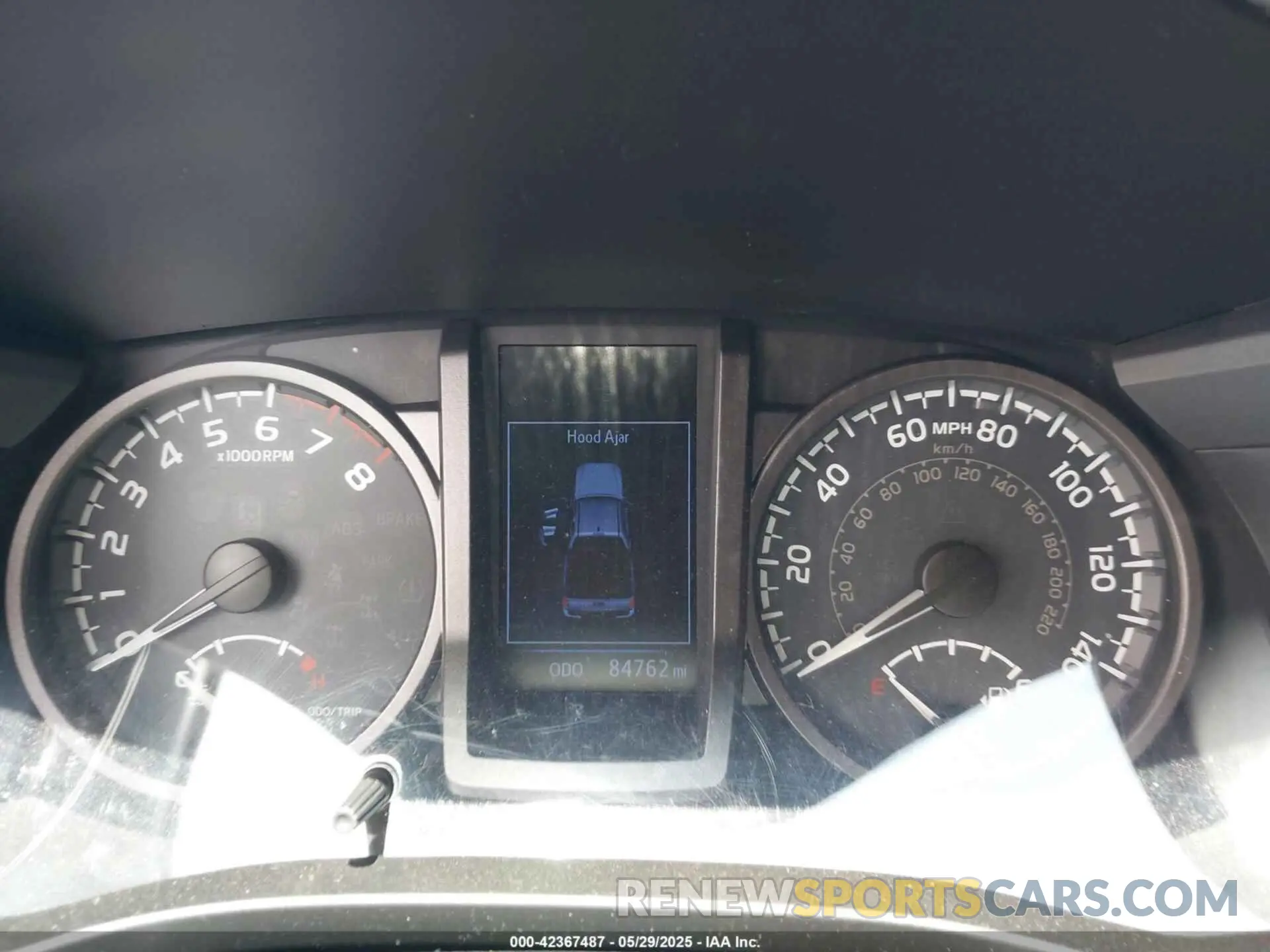 7 Photograph of a damaged car 3TMCZ5ANXKM251084 TOYOTA TACOMA 2019