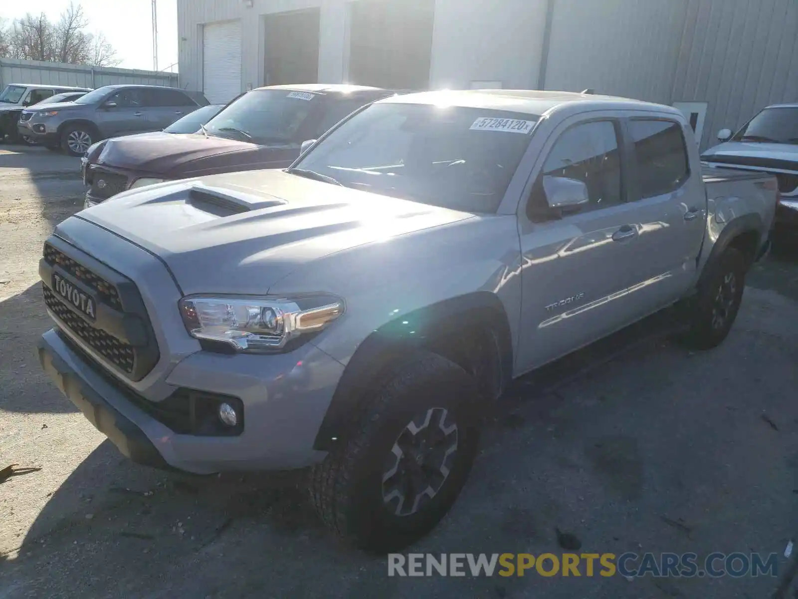 2 Photograph of a damaged car 3TMCZ5ANXKM251599 TOYOTA TACOMA 2019