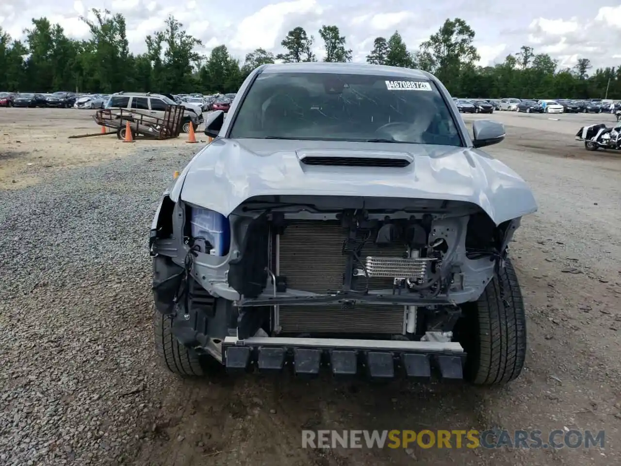 7 Photograph of a damaged car 3TMCZ5ANXKM257676 TOYOTA TACOMA 2019